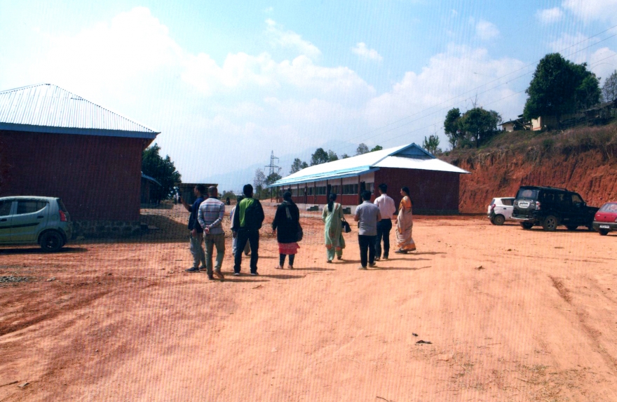 College Main Road (Before Black Topping)